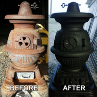 Black Beauty Cast Iron Stove polish