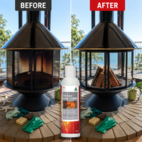 Crystal Clear Fire Glass Creme Cleaner
