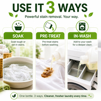 Natural Enzyme Soaker, In-Wash Booster, Stain Remover 5L Mixed Bundle
