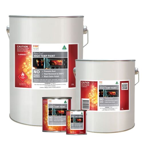 New Coat High Temp Paint