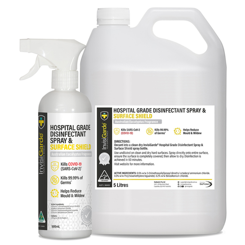 Hospital Grade Surface Spray Disinfectant & Protector